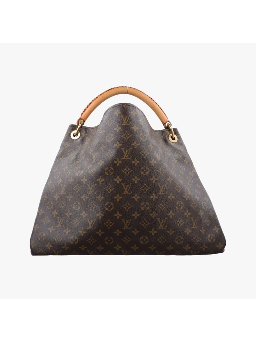Louis Vuitton Artsy MM Monogram Brown Canvas Shoulder Bag
